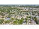 Beautiful aerial view showcases the landscape of a residential area, highlighting its serene environment at 1104 S Lois Ave, Tampa, FL 33629