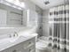 Modern bathroom featuring a shower-tub combination at 1247 Holiday Dr, Tarpon Springs, FL 34689