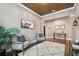 Bright living room with stylish furnishings and ample natural light creates a welcoming and comfortable atmosphere at 14885 Caravan Ave, Odessa, FL 33556