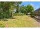 Expansive backyard featuring a gazebo and lush greenery at 20315 Mid Ct, Lutz, FL 33558