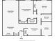 Layout of the home showing dimensions of the living room, primary bedroom, and kitchen at 2700 Bayshore Blvd # 4204, Dunedin, FL 34698