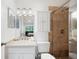 Bathroom features a vanity and tiled walk-in shower at 297 Countryside Key Blvd, Oldsmar, FL 34677