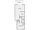 Detailed floor plan highlighting the layout of the home, including the Gathering room, kitchen, and primary bedroom suite at 3735 42Nd S Way # J, St Petersburg, FL 33711