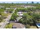 A neighborhood has mature trees and landscaping, close to local amenities and attractions at 3818 W San Miguel St, Tampa, FL 33629
