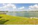 Scenic water view from the backyard at 8632 Fantasia Park Way, Riverview, FL 33578