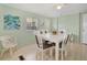 Inviting dining area with stylish decor at 110 E Saint Lucia Loop, Apollo Beach, FL 33572