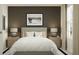 Inviting bedroom with a cozy bed, stylish bedside tables, and modern decor for a comfortable and relaxing retreat at 11792 Brae Way, Dade City, FL 33525