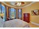 Bedroom showcasing natural lighting, and hardwood floors at 1408 Alhambra Dr, Apollo Beach, FL 33572