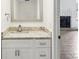 Bathroom featuring a modern vanity, and neutral colors at 170 E Davis Blvd, Tampa, FL 33606