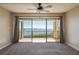 Balcony with beautiful water views on a sunny day at 1810 Mariner Dr # 207, Tarpon Springs, FL 34689