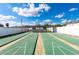 Well-maintained shuffleboard courts, perfect for friendly competition and outdoor fun at 36328 Bonney Dr, Zephyrhills, FL 33541