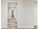Hallway with neutral paint, plank flooring, and recessed lighting at 36750 Us 19 N # 08102, Palm Harbor, FL 34684