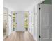 Bright and airy foyer with a view of the front yard at 4506 W Beachway Dr, Tampa, FL 33609