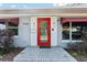 Close up front door view of this home's architectural details at 705 S West Shore Blvd, Tampa, FL 33609