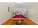 Recreational room with a pool table and hardwood floors at 705 S West Shore Blvd, Tampa, FL 33609