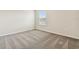 Bright bedroom with neutral walls, plush carpet flooring, and a window at 9832 Crescent Moon Dr, Riverview, FL 33578