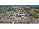 Elevated view showing community buildings and street access with visible roadways at 9940 47Th N Ave # 210, St Petersburg, FL 33708