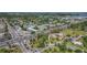 Expansive aerial view displaying proximity to waterways, roads, and local establishments at 9940 47Th N Ave # 210, St Petersburg, FL 33708