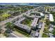 Aerial view of community with nearby amenities, including waterfront views at 9940 47Th N Ave # 210, St Petersburg, FL 33708