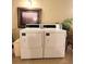 Image shows a pair of Speed Queen commercial dryers with coin operation at 9940 47Th N Ave # 210, St Petersburg, FL 33708
