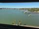 Beautiful view of the city and the water from the residence's window at 100 Bluff View Dr # 502C, Belleair Bluffs, FL 33770