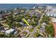Desirable neighborhood with mature landscaping near the water at 201 S Treasure E Dr, Tampa, FL 33609