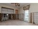 Image of bedroom featuring a door and outdoor access at 201 S Treasure E Dr, Tampa, FL 33609