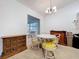 Casual dining area featuring wicker chairs and bright lighting at 3914 41St W St, Bradenton, FL 34205