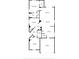 Detailed floor plan showcasing the layout of rooms, dimensions, and overall structure of the home at 5105 Gato Del Sol Cir, Wesley Chapel, FL 33544