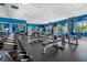 Bright and spacious gym with ample equipment and plenty of room for a full workout at 7415 Paradiso Dr, Apollo Beach, FL 33572