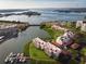 Overhead view of the community featuring white buildings, and a beautiful intercoastal at 7932 Sailboat Key S Blvd # 806, South Pasadena, FL 33707