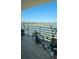 Private balcony with tranquil water views at 7932 Sailboat Key S Blvd # 806, South Pasadena, FL 33707