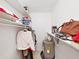 Walk-in closet featuring ample shelving and closet rod space at 9700 Starkey Rd # 321, Seminole, FL 33777