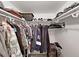 Walk-in closet featuring ample shelving and closet rod space at 9700 Starkey Rd # 321, Seminole, FL 33777