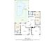 Detailed floorplan showcasing the layout of this 1713 sq ft home with a spacious living room and primary bedroom at 10014 118Th Way, Seminole, FL 33772