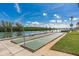 Outdoor shuffleboard courts by the water for community enjoyment at 18399 Gulf Blvd # 389, Indian Shores, FL 33785