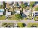 Overhead view of property, showcasing the house, yard, and surrounding neighborhood at 1901 66Th N Ave, St Petersburg, FL 33702
