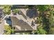 Birds eye view of home showing mature roof and a private backyard at 1922 Sifield Greens Way # 47, Sun City Center, FL 33573