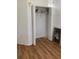Bedroom closet with bifold doors and shelving at 30049 Emmetts Ct, Wesley Chapel, FL 33543