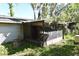 View of the screened in back porch at 511 Moore Ave, Seffner, FL 33584