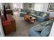 A spacious living room features comfortable seating and natural light, creating a welcoming atmosphere at 665 54Th S St # 133, Gulfport, FL 33707