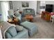 Cozy living room with comfortable seating, natural light, and a relaxed atmosphere at 665 54Th S St # 133, Gulfport, FL 33707