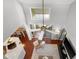 Bright open living space features a ceiling fan, sliding doors, and modern furnishings at 6923 Stones Throw N Cir # 4205, St Petersburg, FL 33710
