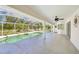 Screened in pool and patio offering ideal outdoor enjoyment with easy access to the home at 6968 De Brita Rd, North Port, FL 34291