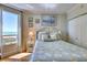 Bright bedroom with beautiful ocean view at 1180 Gulf Blvd # 1201, Clearwater, FL 33767