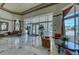 Bright lobby area with comfortable seating, elegant decor, and large windows at 1180 Gulf Blvd # 1201, Clearwater, FL 33767