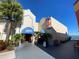 Exterior view of Columbia Restaurant, featuring covered entrance, Spanish architecture, and waterfront access at 1180 Gulf Blvd # 1201, Clearwater, FL 33767