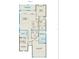 Floorplan featuring bedrooms, bathrooms, kitchen, garage, and more at 14180 Samoa Hill Ct, Riverview, FL 33569