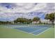 Multiple tennis courts available for residents and guests to enjoy in a well maintained area at 2428 Columbia Dr # 72, Clearwater, FL 33763