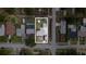 Birds-eye view of a home and surrounding neighborhood with nearby cross streets and surrounding landscape at 4601 71St N Ave, Pinellas Park, FL 33781